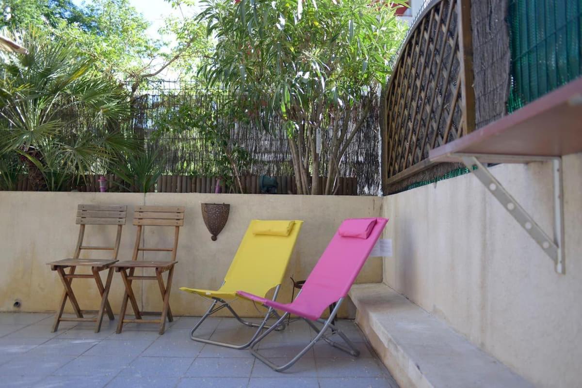 F3 Climatise-terrasse 30 M2- Parking-antigone Apartment Montpellier